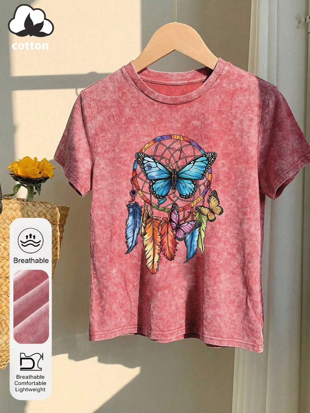 Tricou SHEIN, roșu