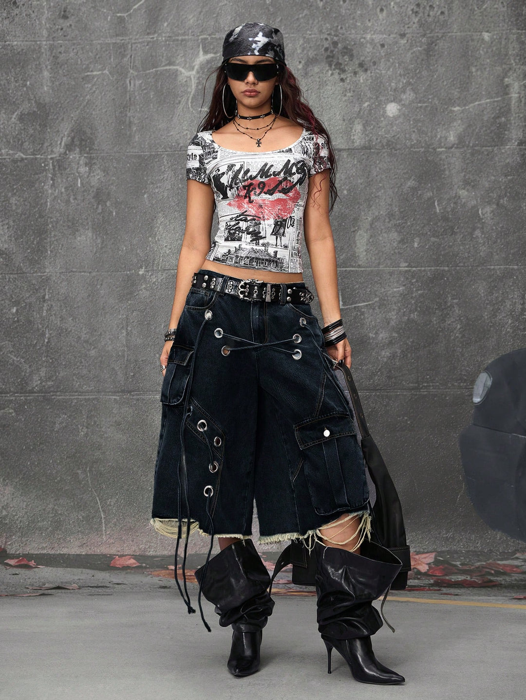 Jeans SHEIN, albastru