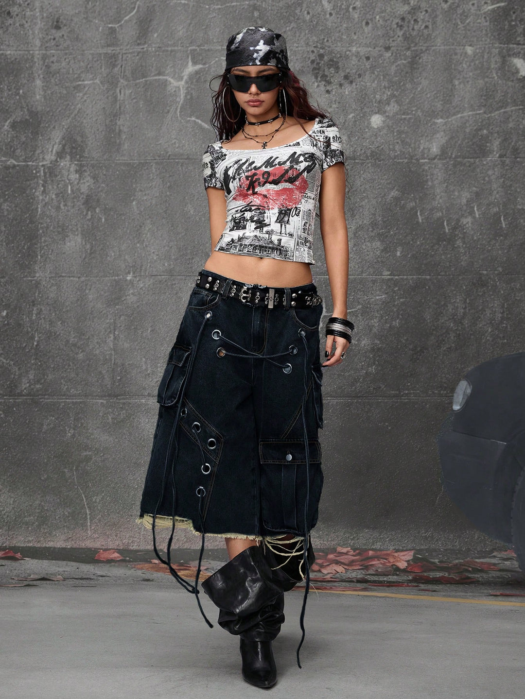 Jeans SHEIN, albastru