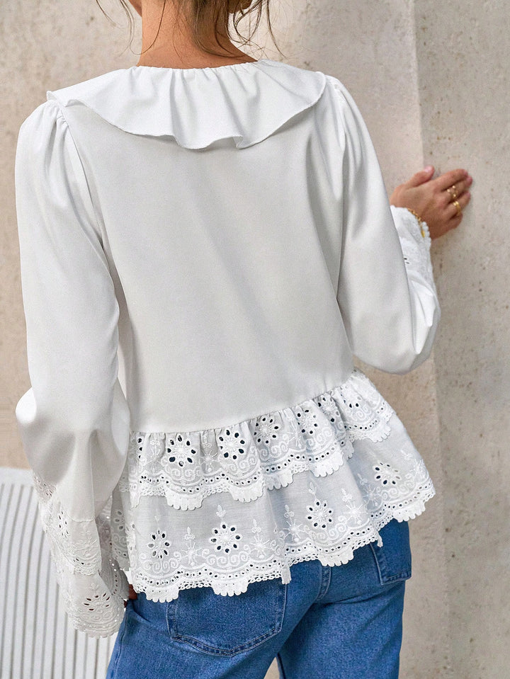 Top SHEIN, alb