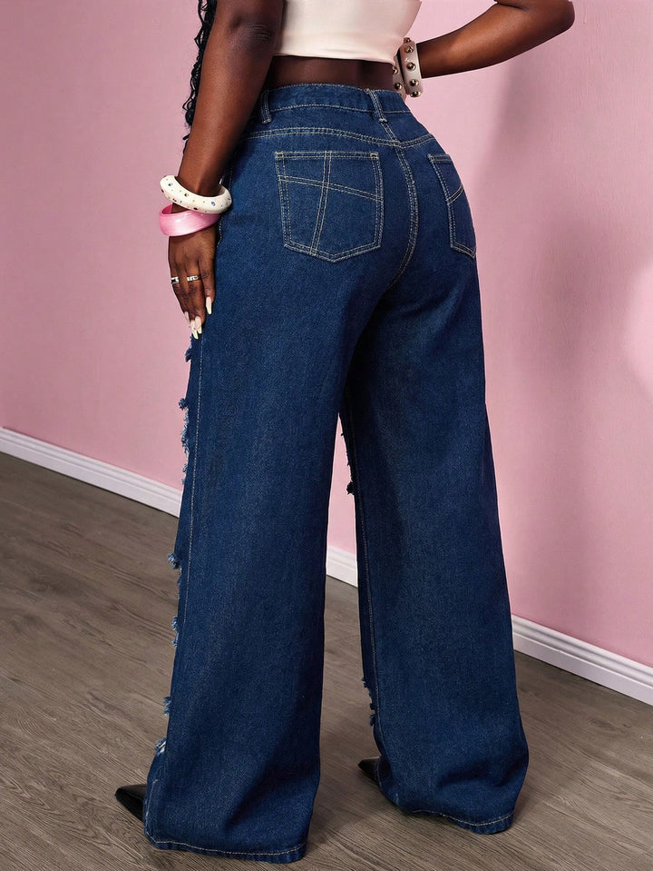 Jeans SHEIN, albastru