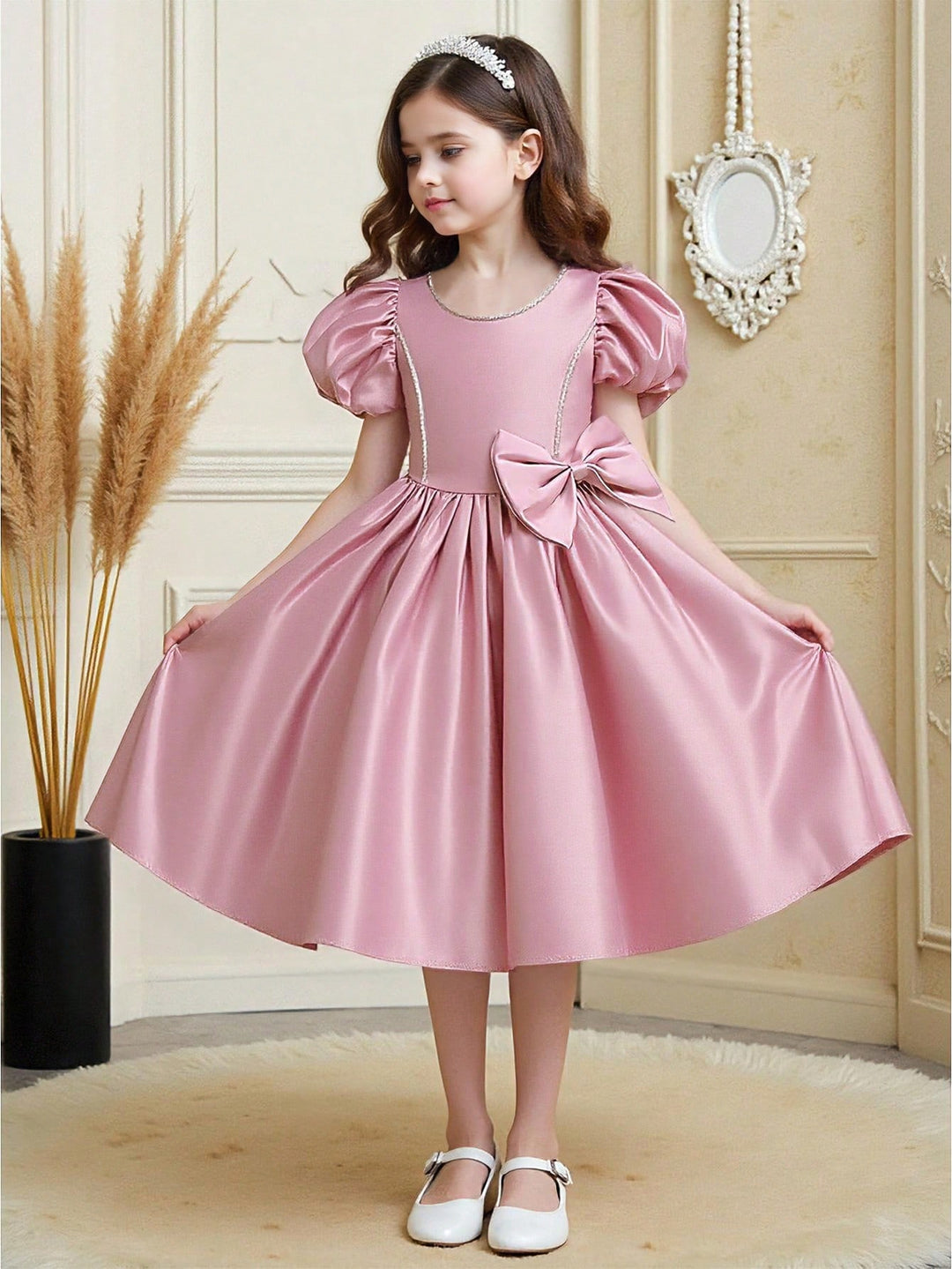 Rochie de ocazie SHEIN, roz