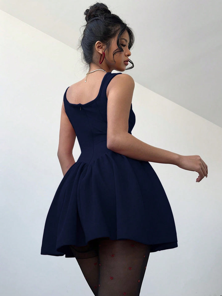 SHEIN mini ruha, kék