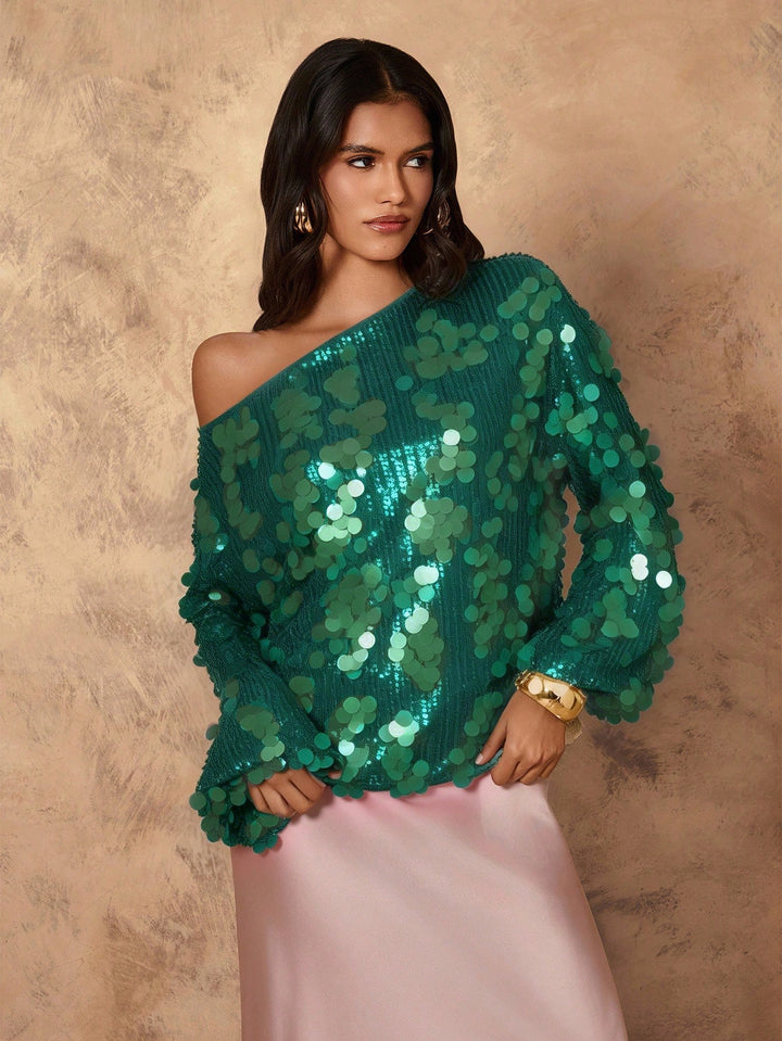 Bluza SHEIN, verde