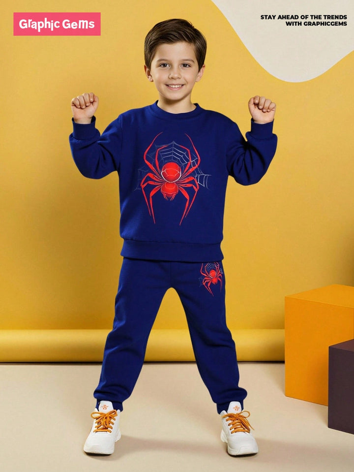 SHEIN fekete kapucnis és pulóver szett