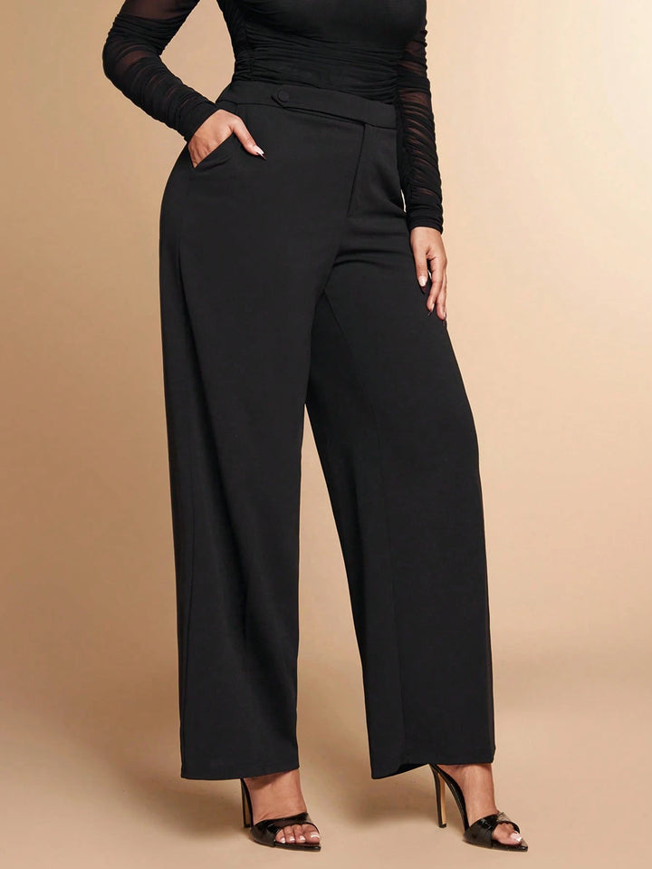 Pantaloni SHEIN, negru