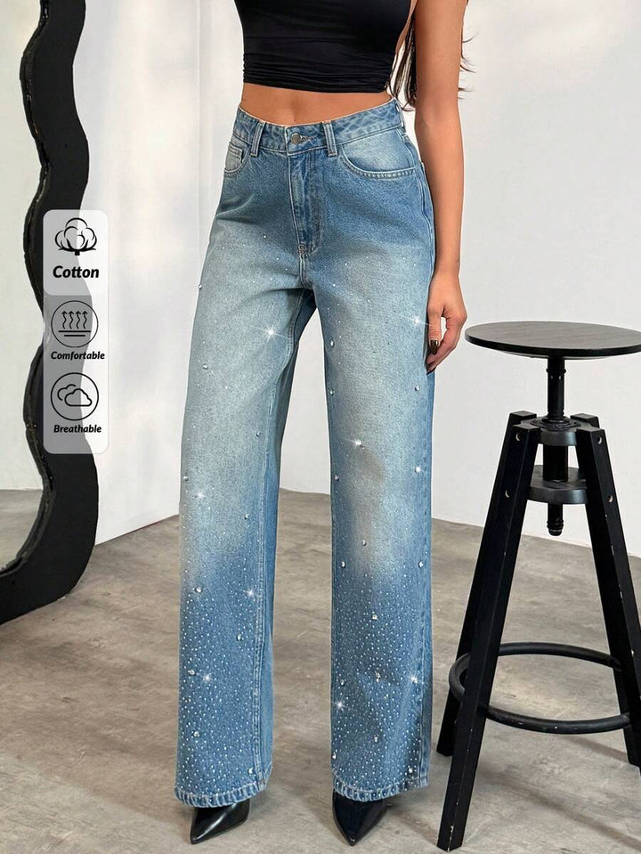 Jeans SHEIN, albastru
