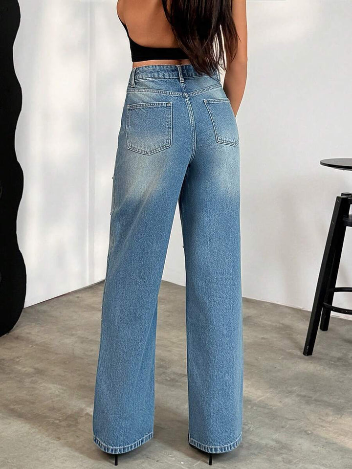 Jeans SHEIN, albastru