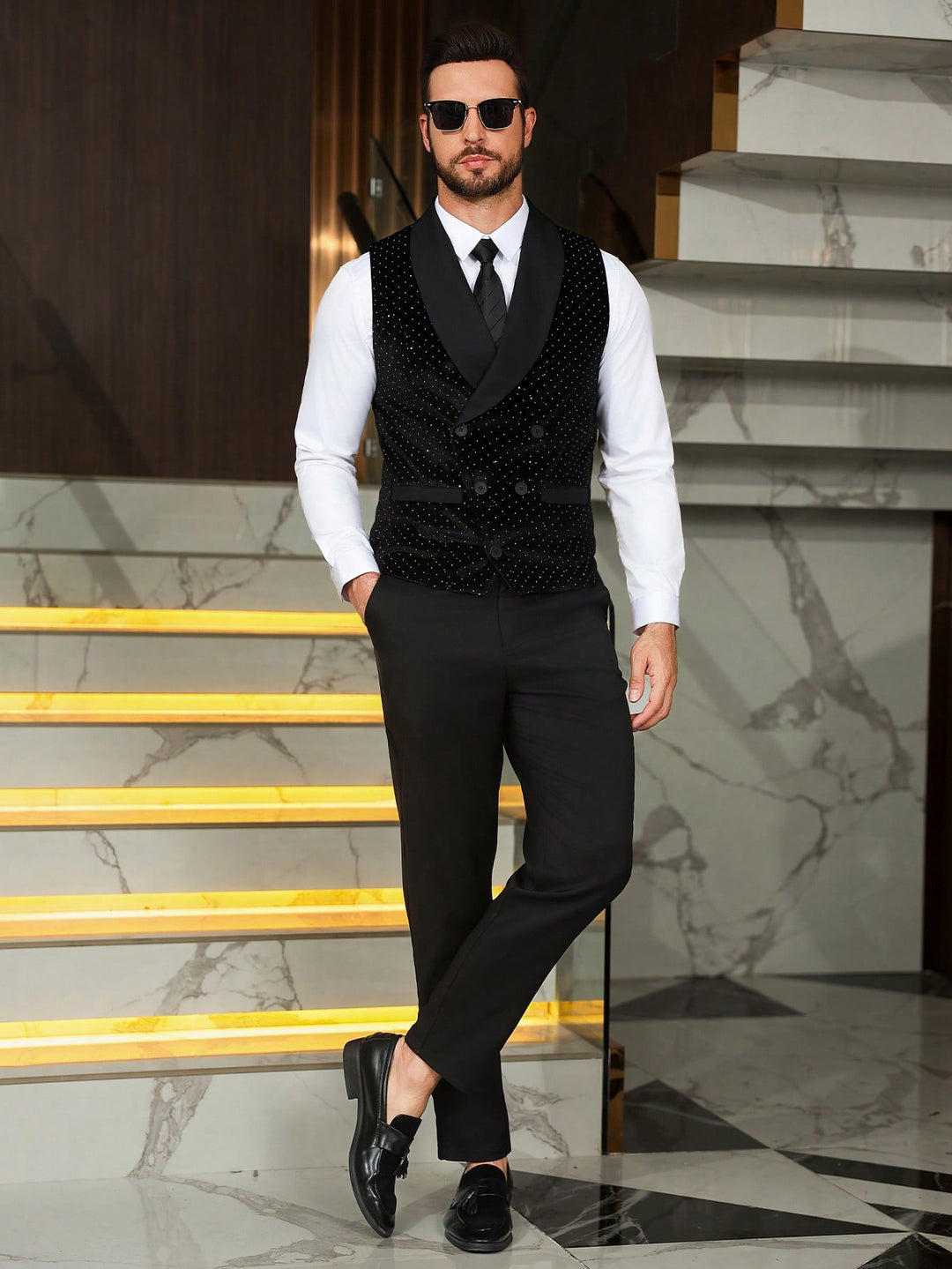 Costum SHEIN, negru