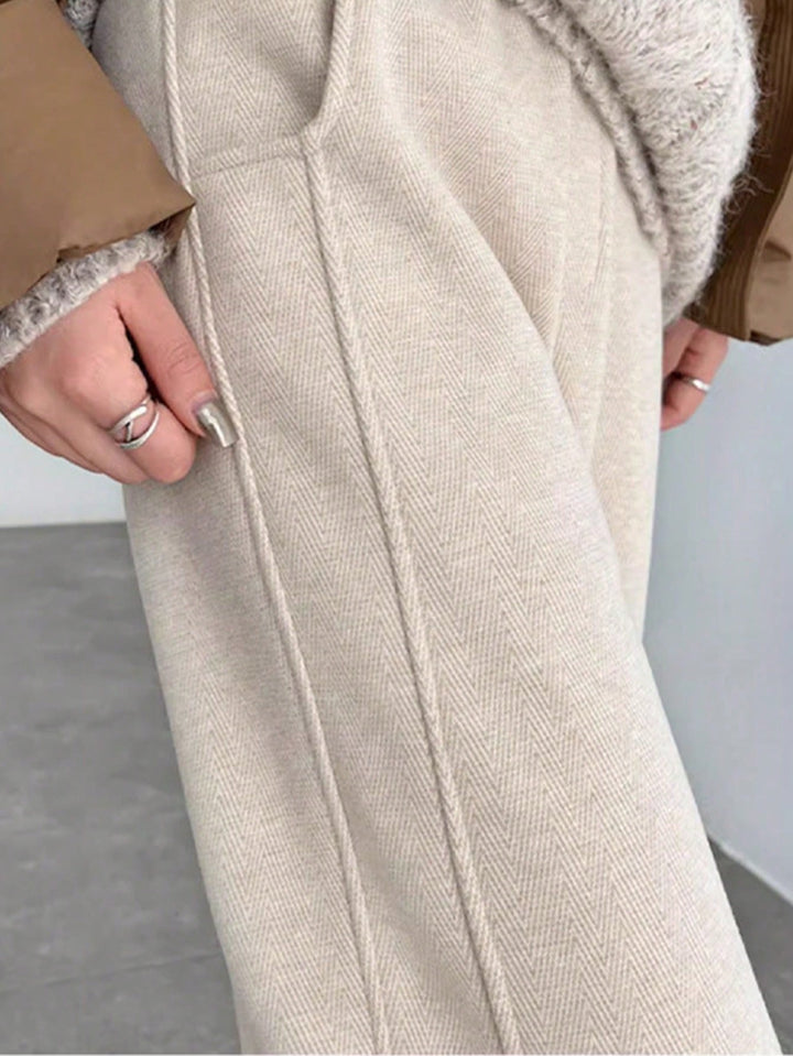 Pantaloni SHEIN, auriu