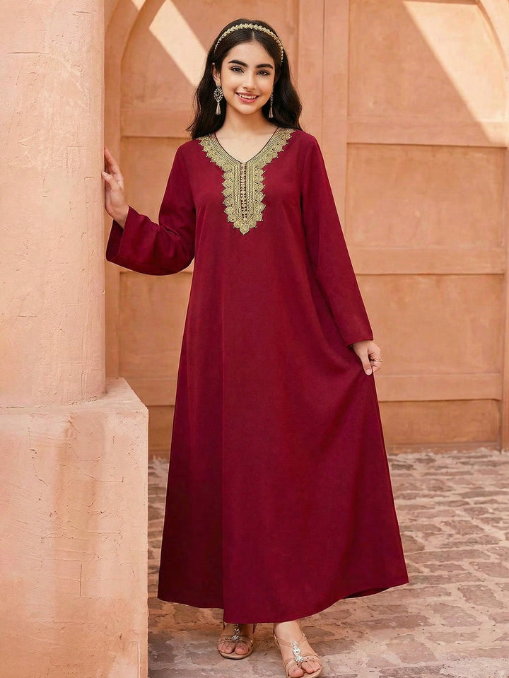 SHEIN Ruha, burgundi