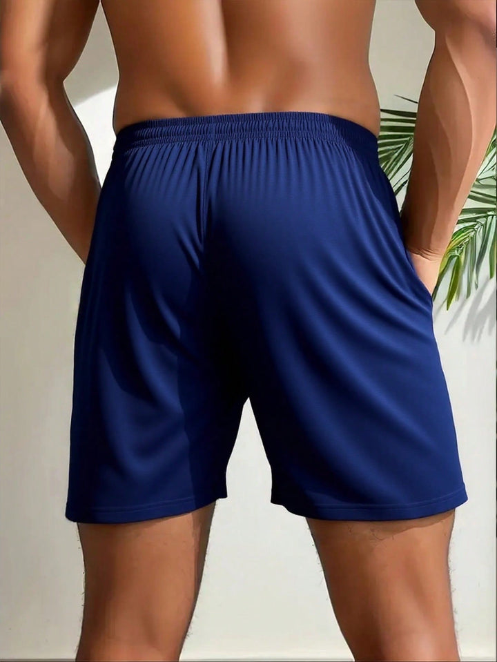 Pantaloni scurți SHEIN, albastru