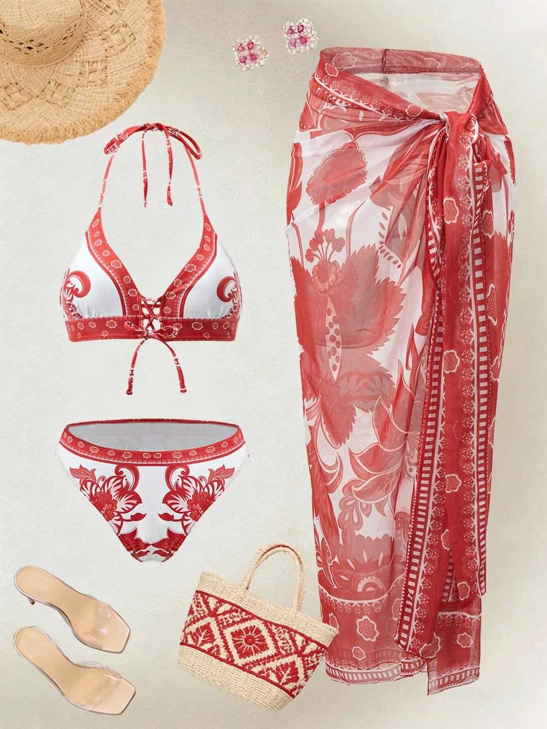 SHEIN bikini szett, mix színek