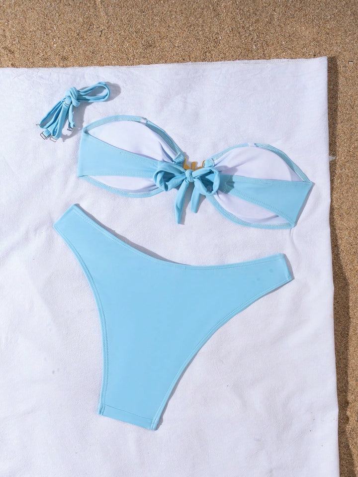 Costum de baie SHEIN, albastru