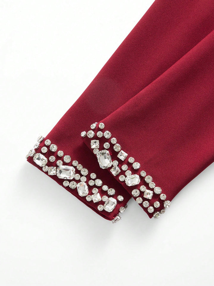 Rochie maxi SHEIN, vișiniu