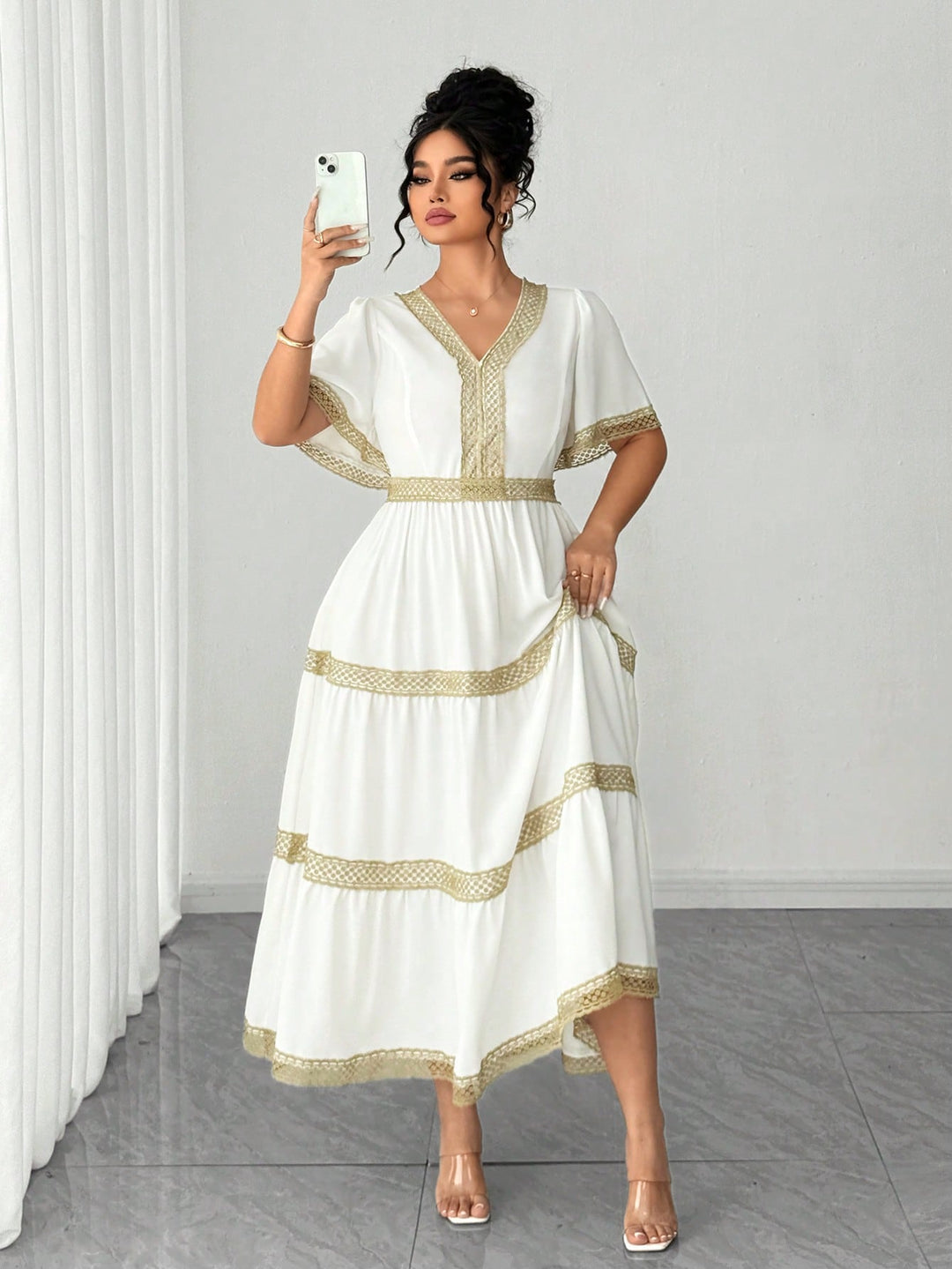 Rochie SHEIN, alb