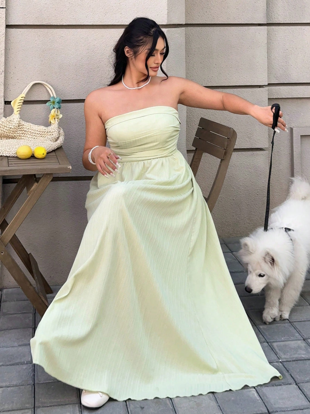 Rochie SHEIN, verde