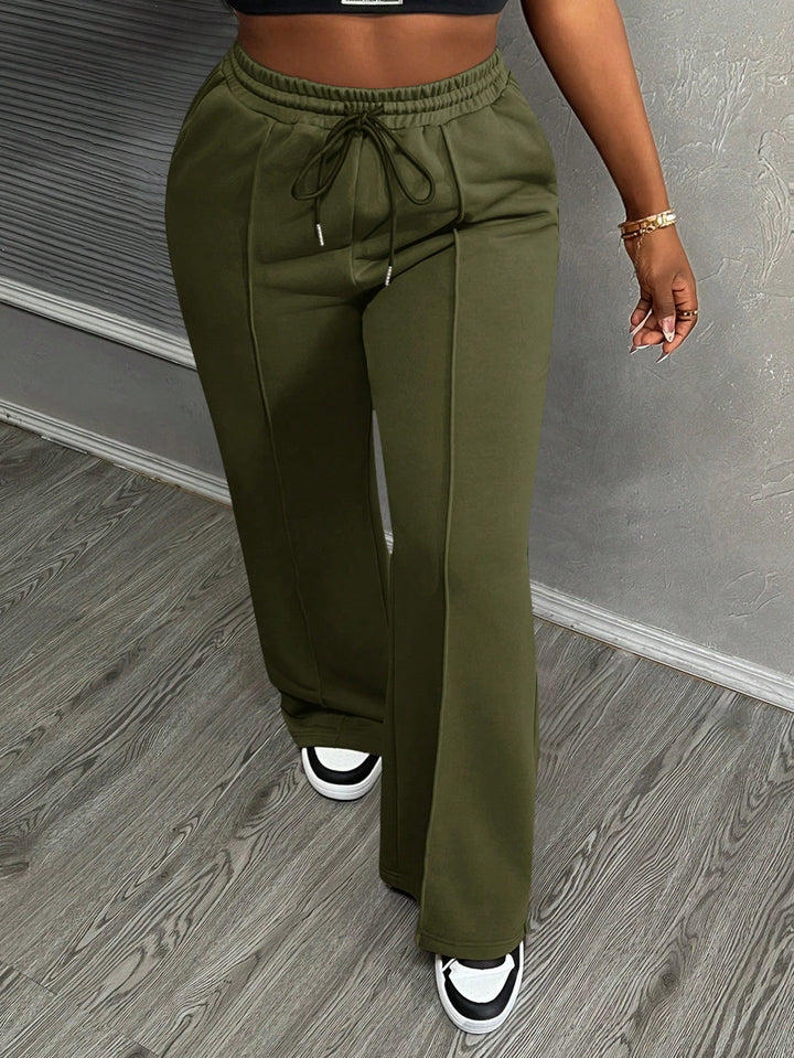 Pantaloni de trening SHEIN, verde