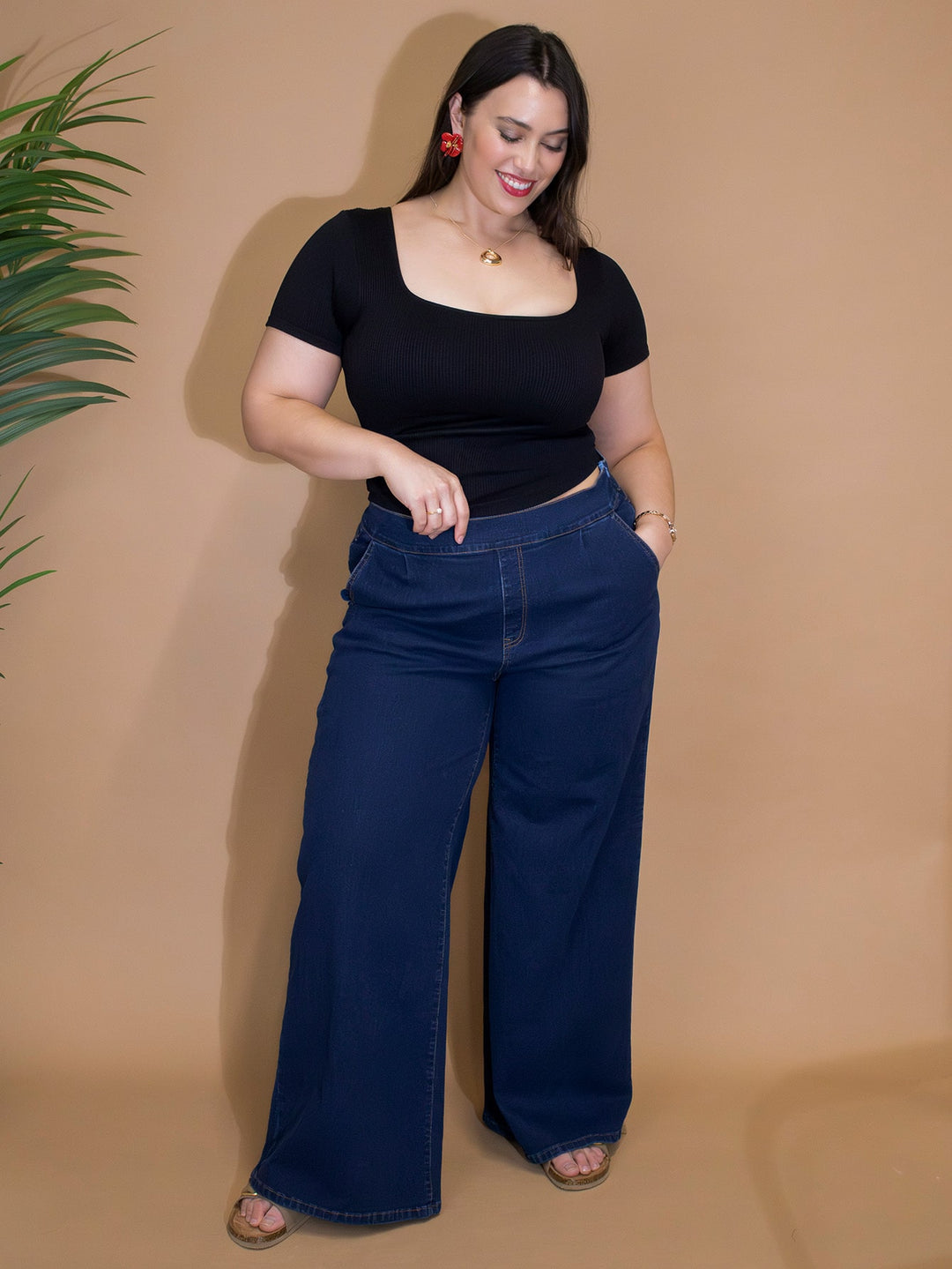 Jeans SHEIN, albastru