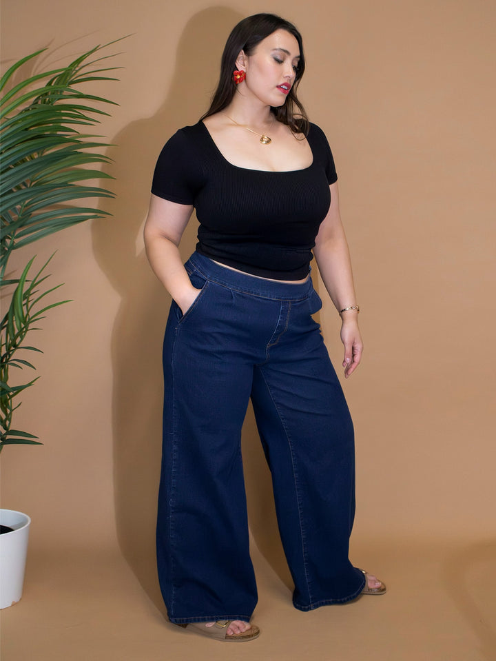 Jeans SHEIN, albastru