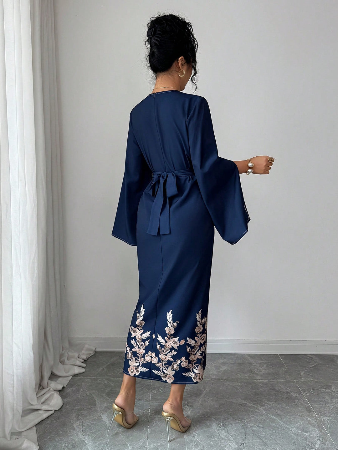Rochie maxi SHEIN, mix culori