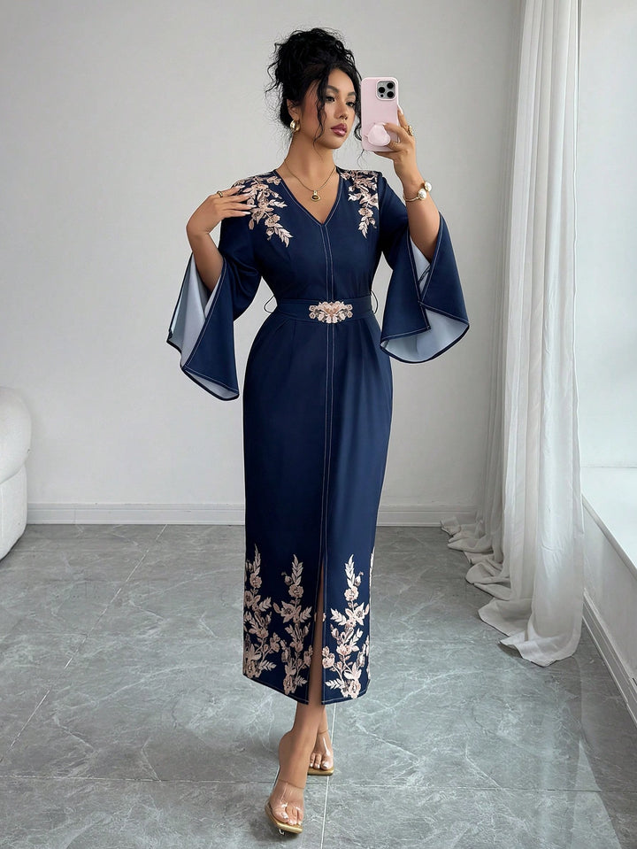 Rochie maxi SHEIN, mix culori