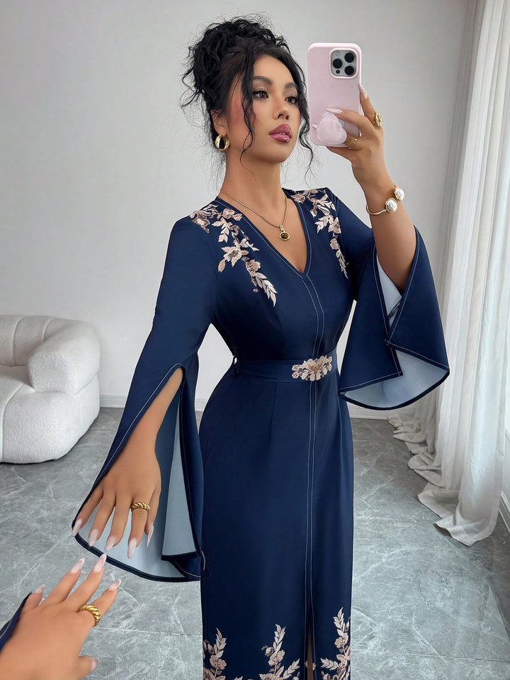 Rochie maxi SHEIN, mix culori