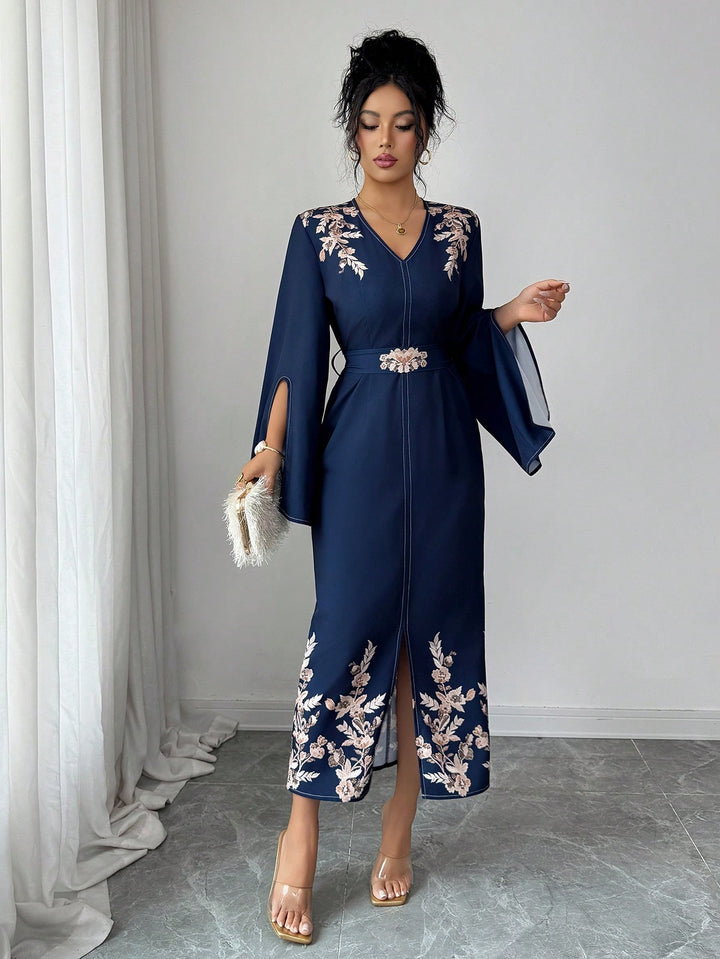 Rochie maxi SHEIN, mix culori