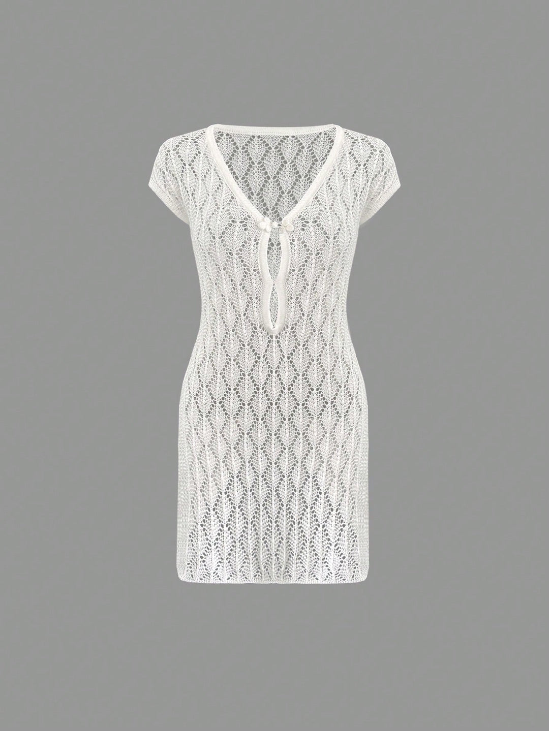 Rochie de plajă SHEIN, alb