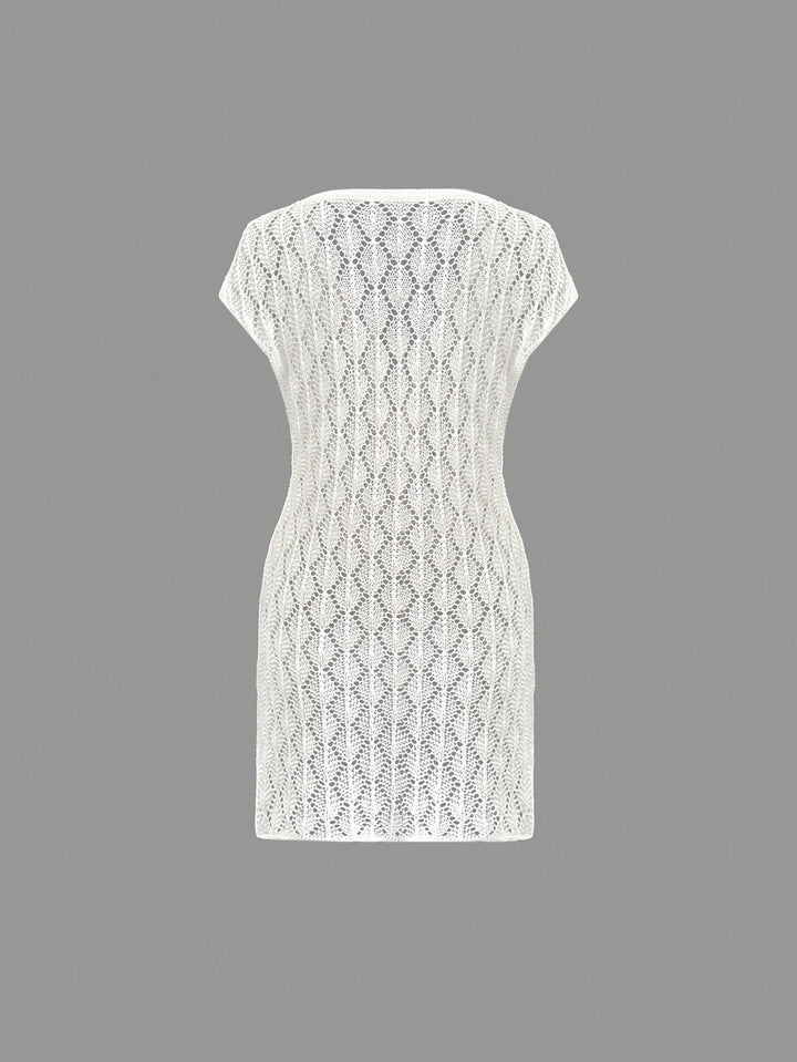 Rochie de plajă SHEIN, alb