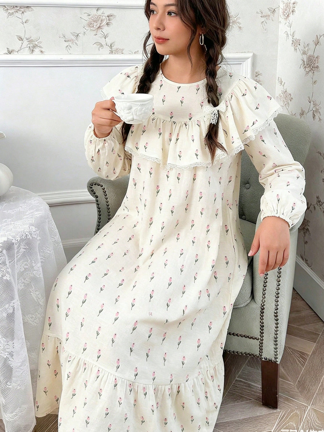 Pijama SHEIN, galben