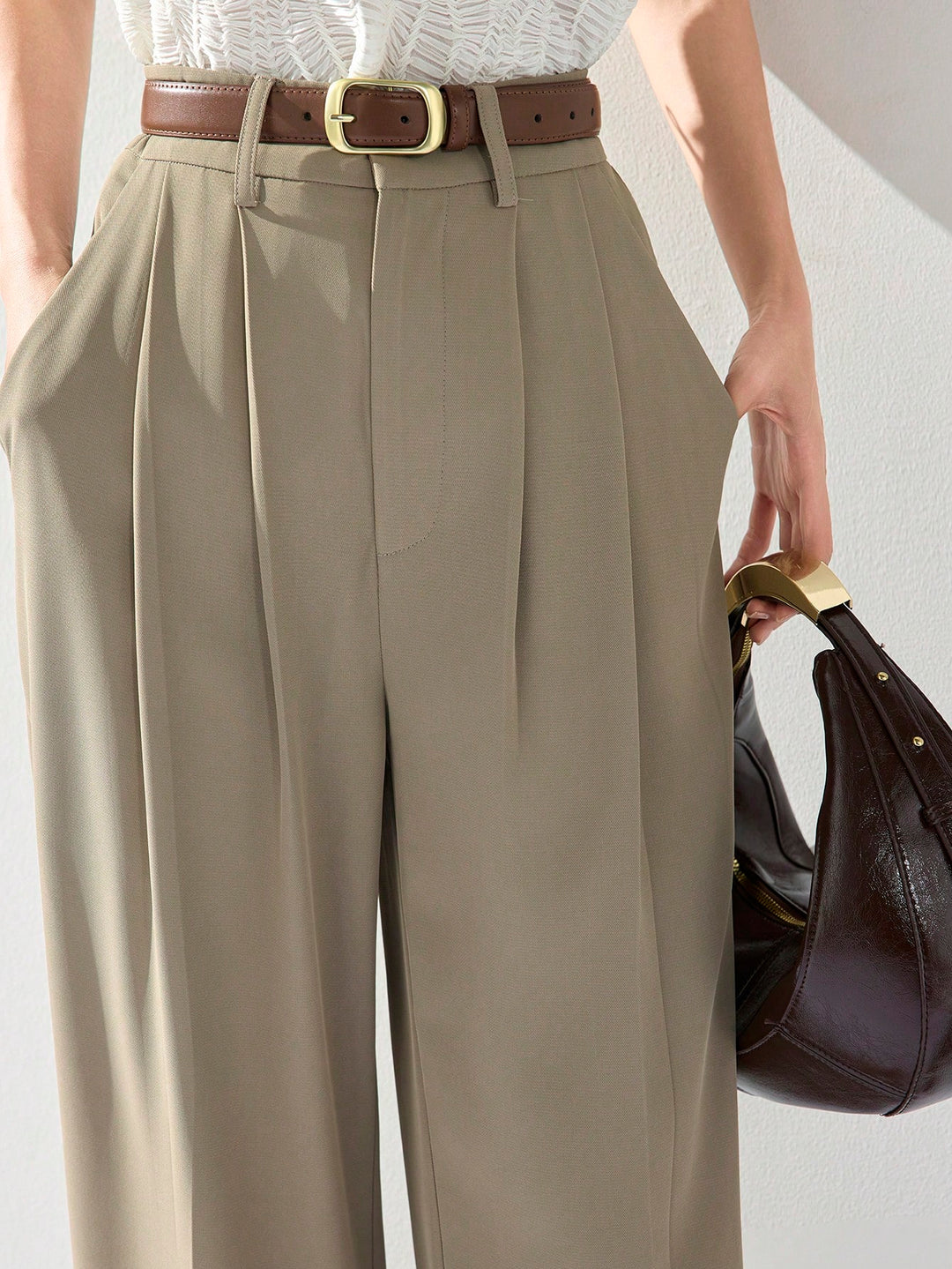 Pantaloni SHEIN, albastru