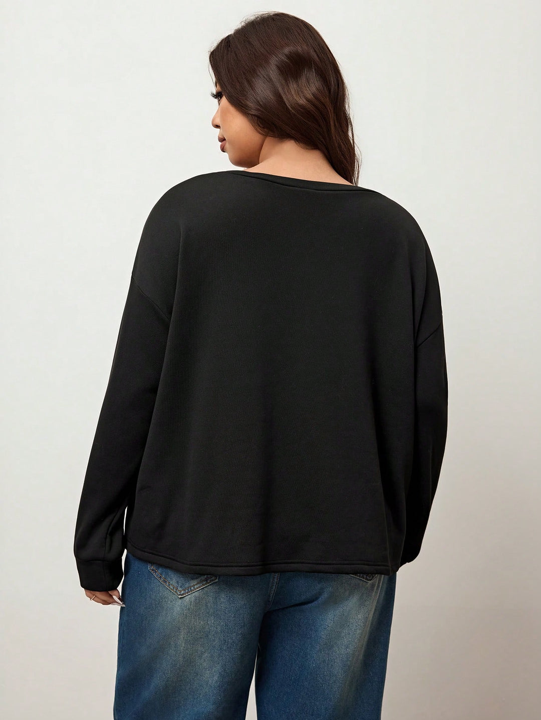 SHEIN blúz, fekete