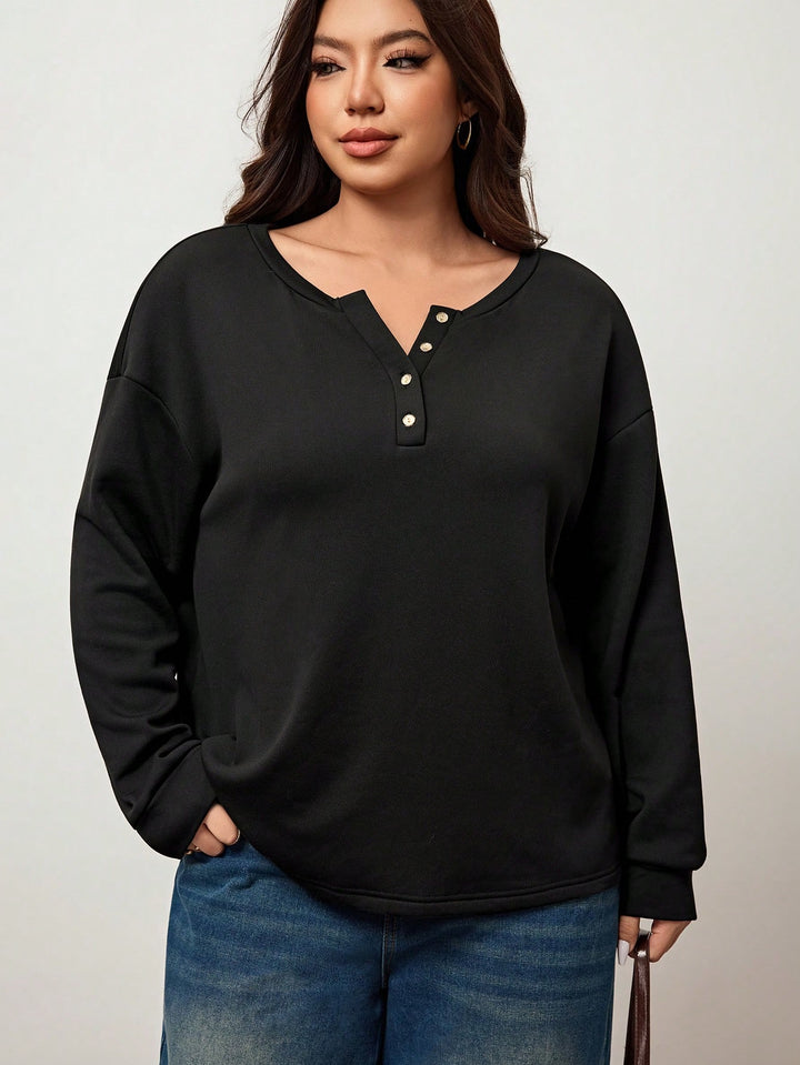SHEIN blúz, fekete
