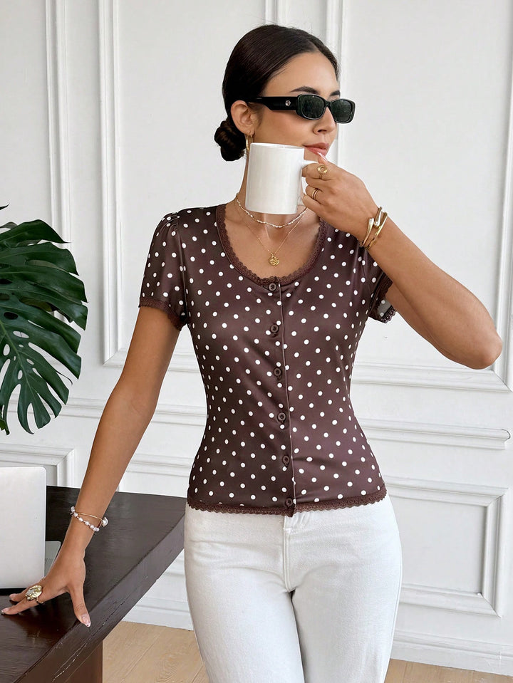 Tricou SHEIN, maro