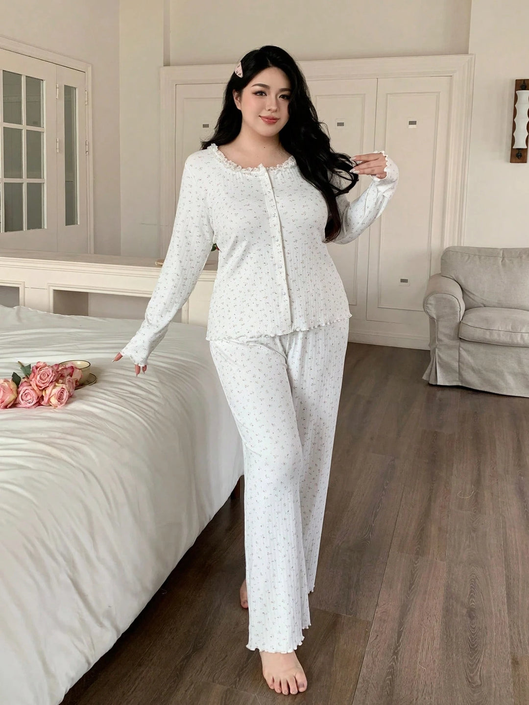 Compleu pijamale SHEIN, mix culori