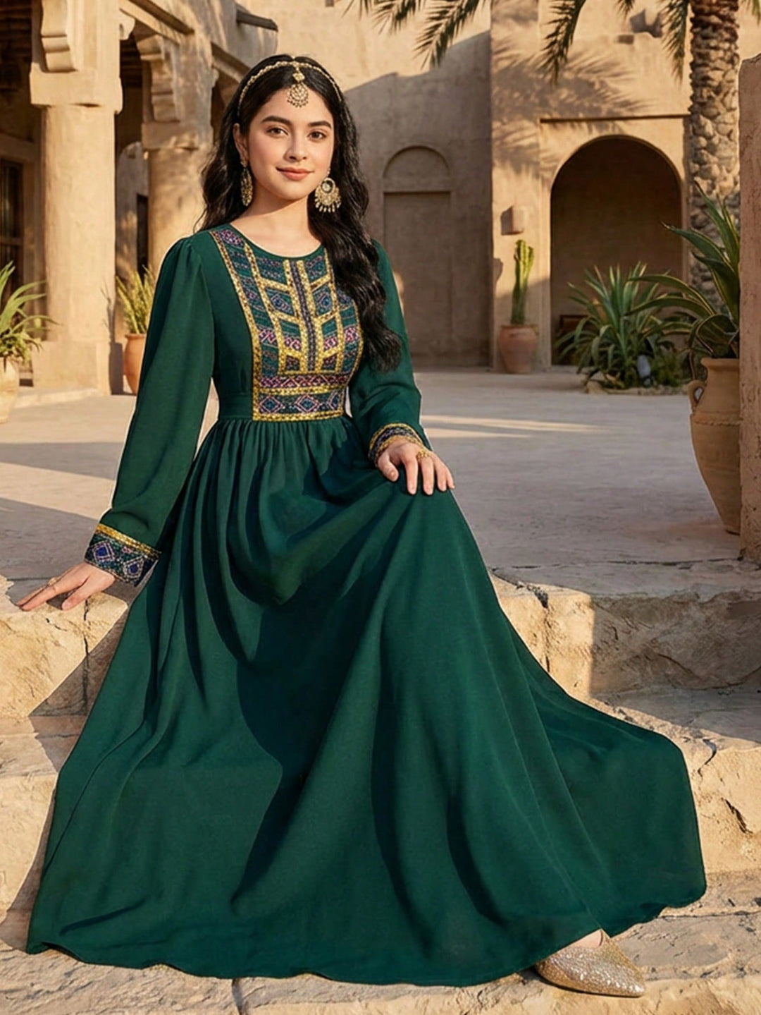Rochie SHEIN, verde