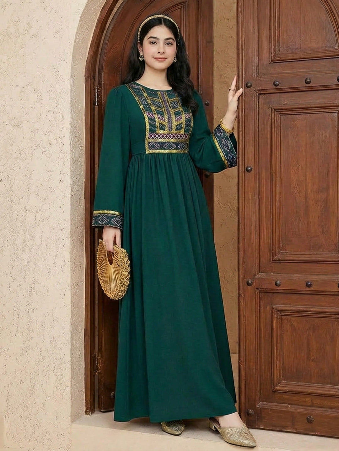 Rochie SHEIN, verde