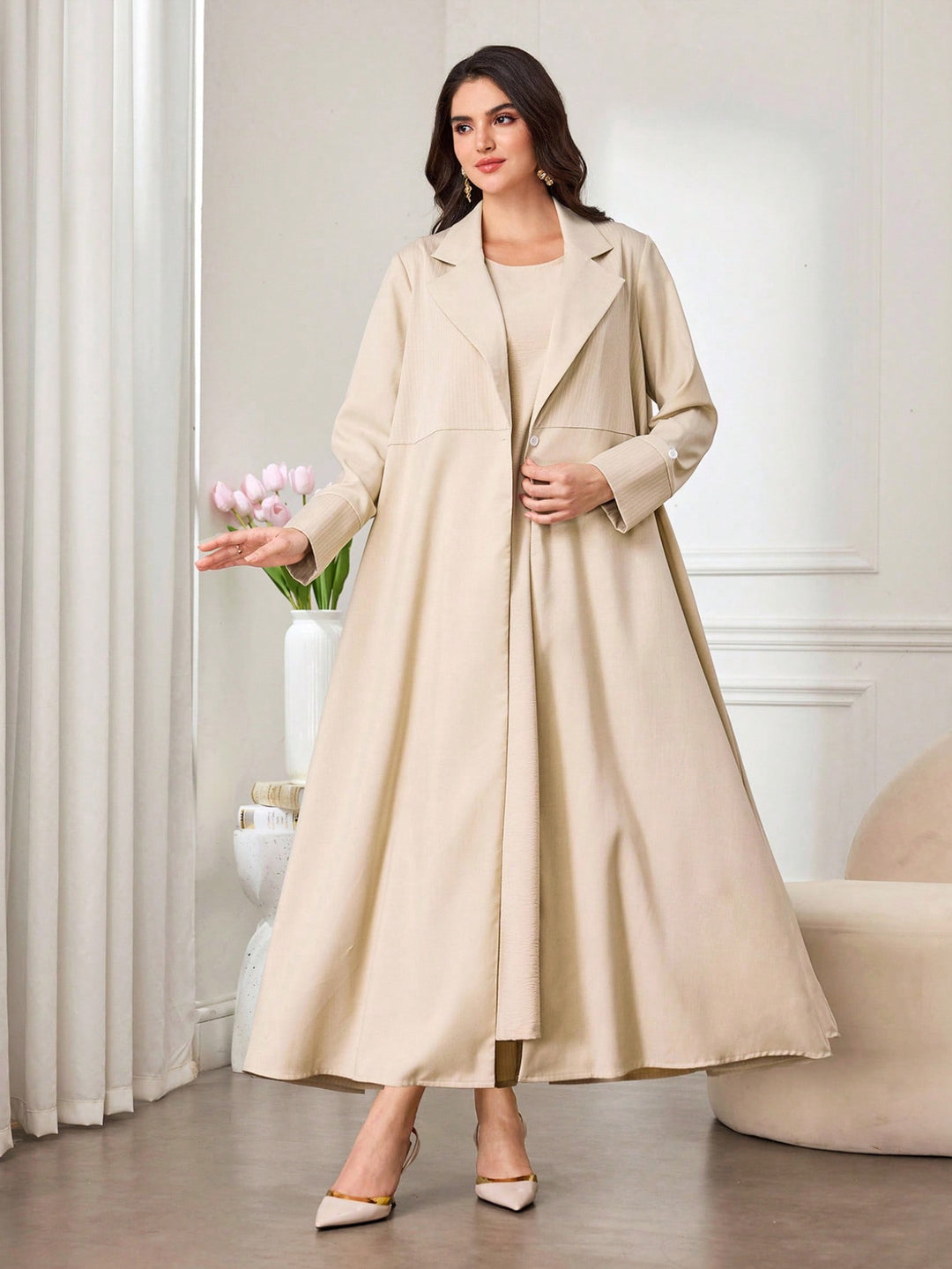 Rochie SHEIN, bej
