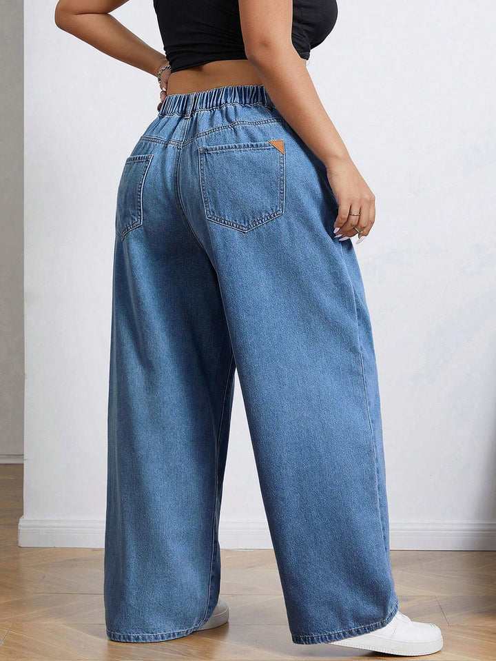 Jeans SHEIN, albastru