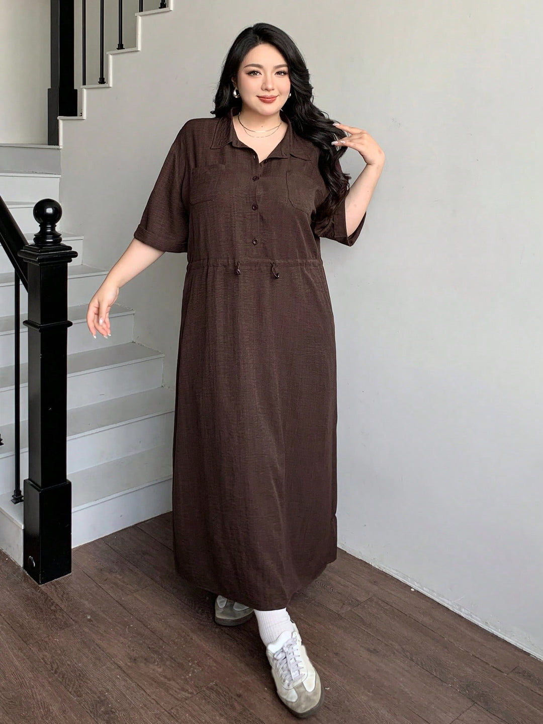 Rochie SHEIN, maro