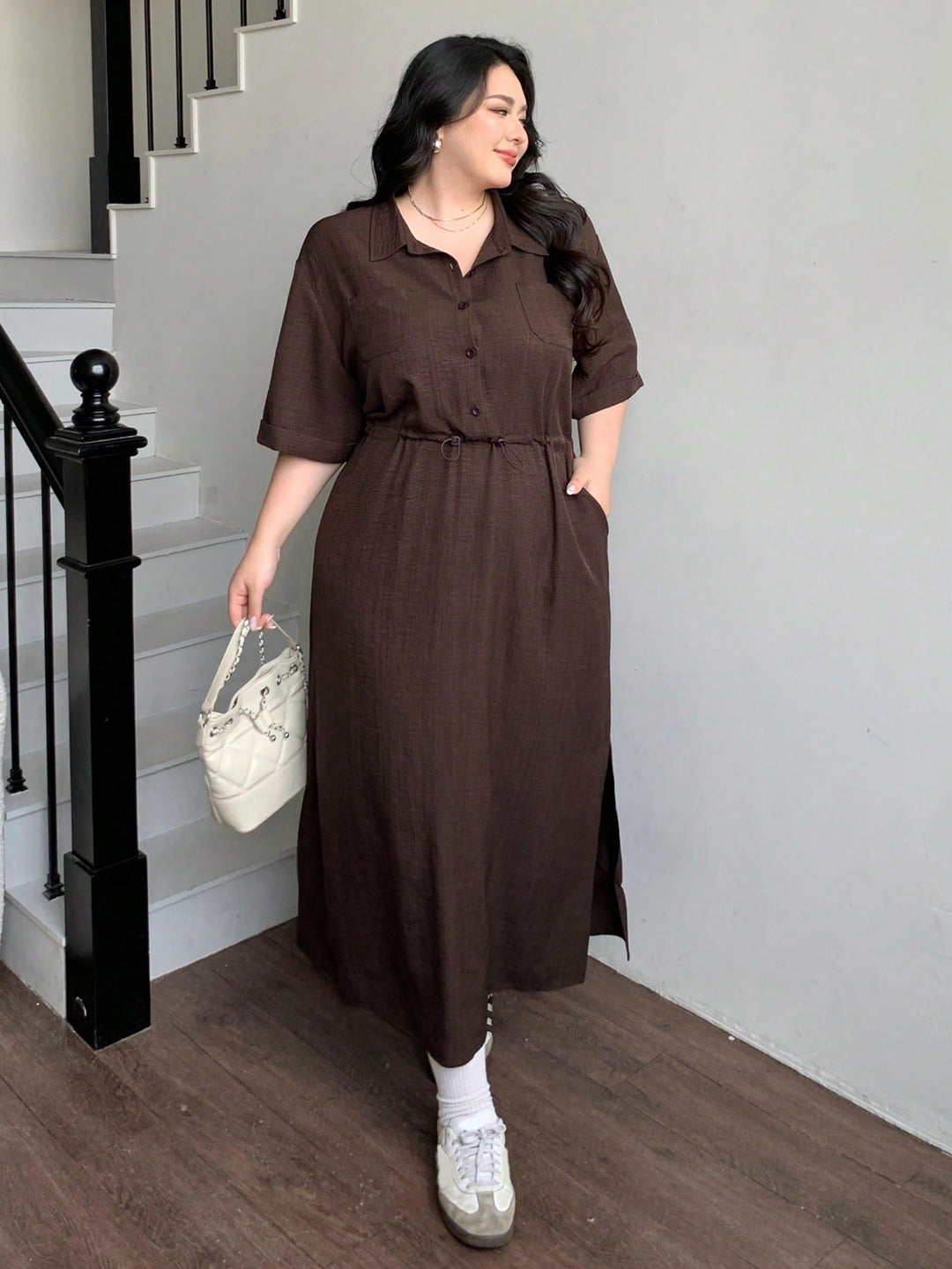 Rochie SHEIN, maro