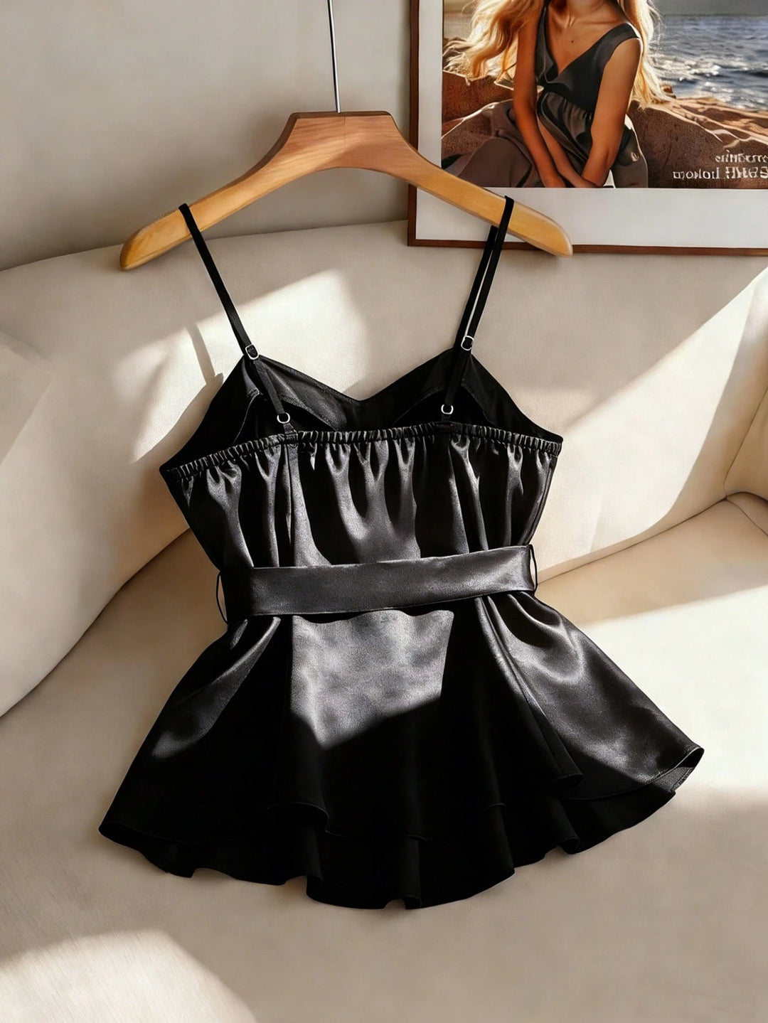 Top SHEIN, negru