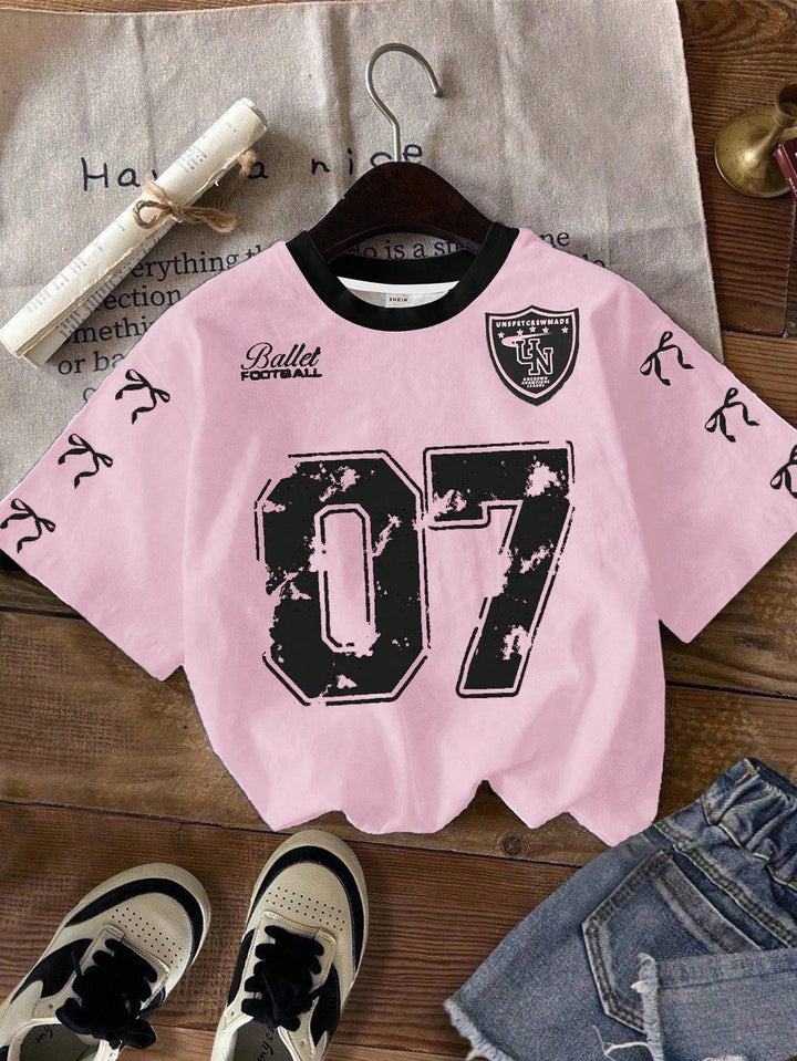 SHEIN póló, rózsaszín