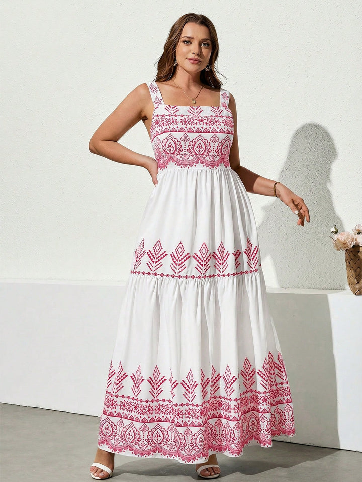 Rochie maxi SHEIN, mix culori