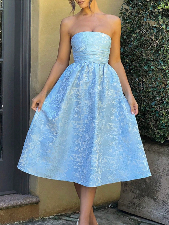 Rochie midi SHEIN, albastru