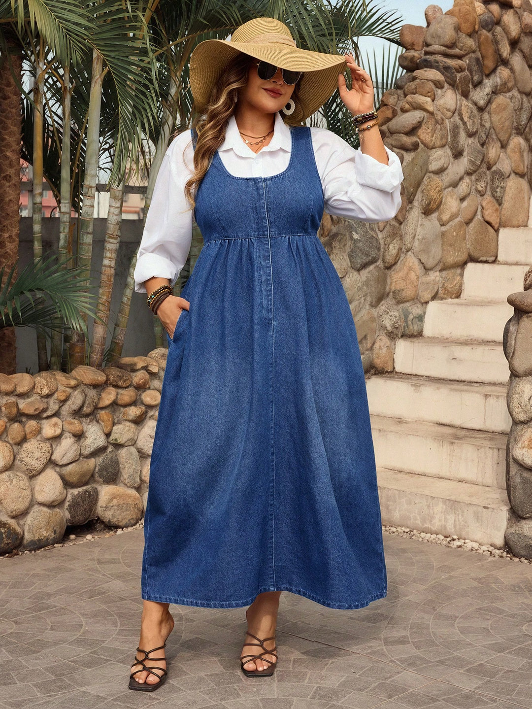 Rochie SHEIN, albastru
