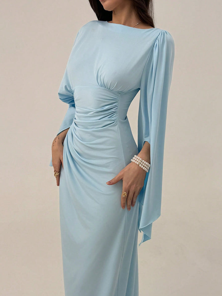 Rochie maxi SHEIN, albastru