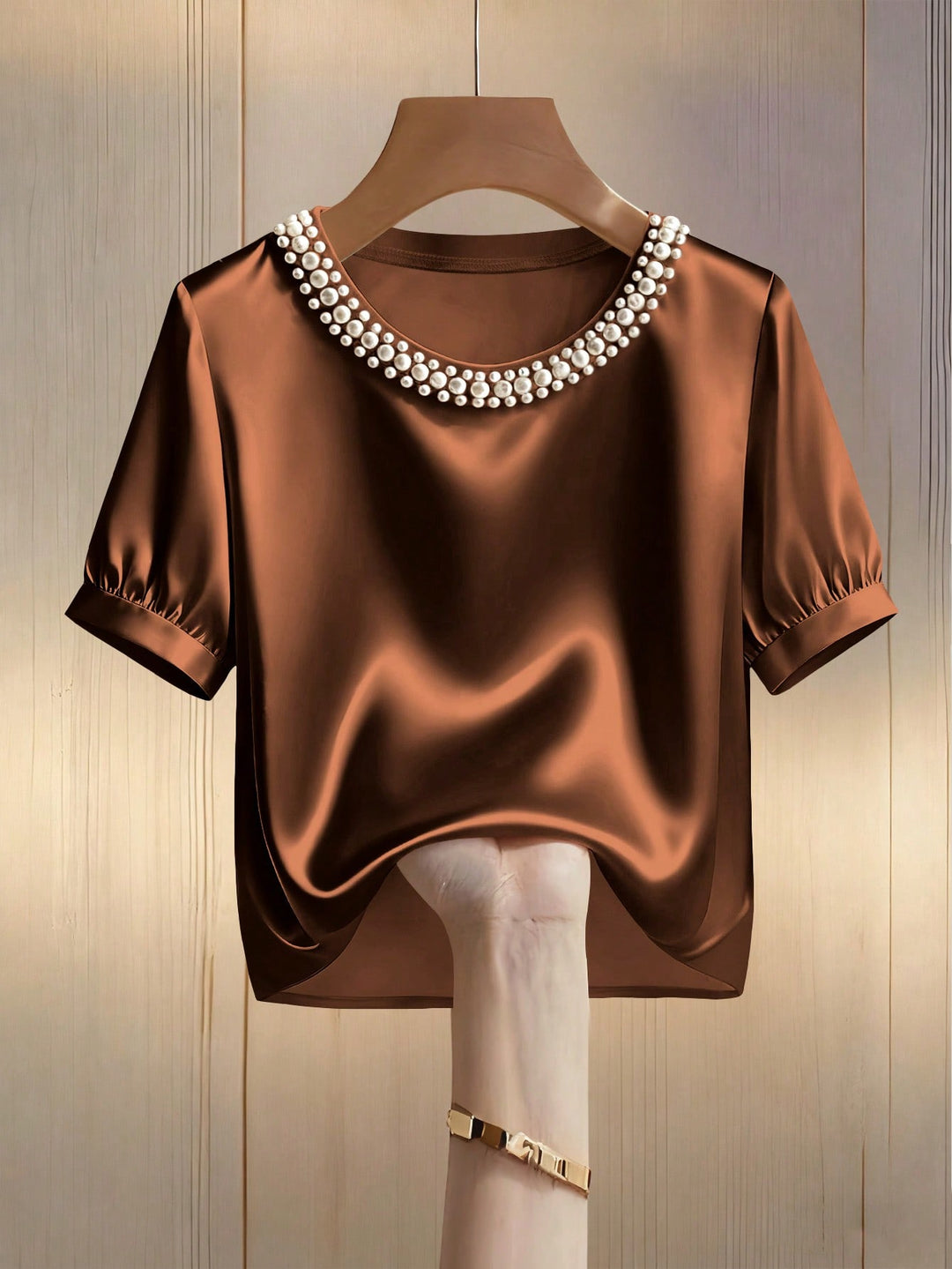 Tricou SHEIN, kaki