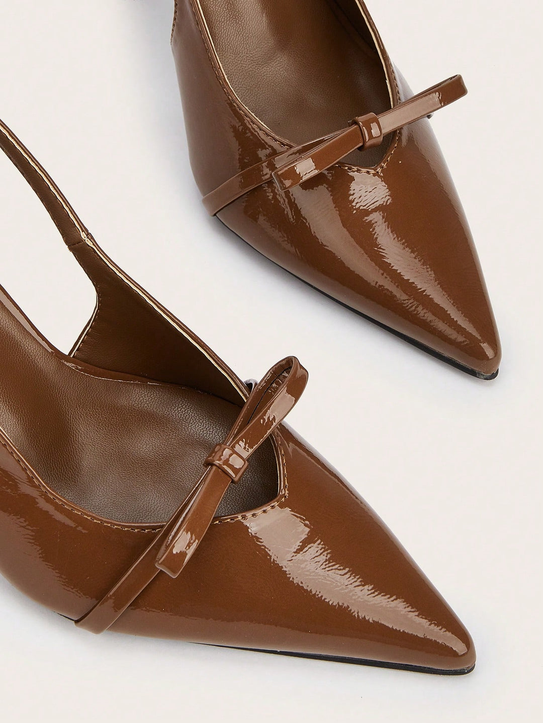 Pantofi cu toc SHEIN, maro